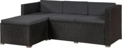 Polyrotan Loungeset Punta Cana L - Zwart 30 Polyrotan Loungeset Punta Cana L - Zwart -Tuin Verkoop 1200x478
