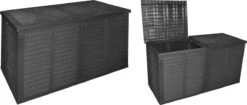 MaxxGarden Kussenbox - Tuin Opbergkist - Opbergbox - 750 L - 155x66x80 Cm - Grijs -Tuin Verkoop 1200x510