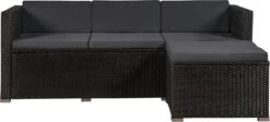 Polyrotan Loungeset Punta Cana L - Zwart 21 Polyrotan Loungeset Punta Cana L - Zwart -Tuin Verkoop 1200x545