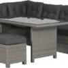 Garden Impressions Lapa Lounge Dining Set 5-delig - Wicker - Grijs -Tuin Verkoop 1200x563 1