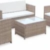 Alice's Garden Loungeset Perugia - 4 Plaatsen - Kleine Tuinset - Wicker - Naturel/beige -Tuin Verkoop 1200x636 1