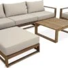 Alice's Garden Loungeset Mendoza - Acacia - 5 Plaatsen - Beige -Tuin Verkoop 1200x636 2