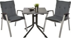 Beautissu Set Van 6x Tuinkussens Lage Rug Loft NL 100 X 50 X 6 Cm - Kussen Antraciet - Zitkussen Sierkussen Tuinstoel -Tuin Verkoop 1200x637