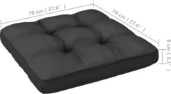Decoways - 6-delige Loungeset Met Kussens Massief Grenenhout Wit -Tuin Verkoop 1200x662