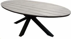 Ovale Tuintafel Cyprus 180cm | Wood | Polywood & Aluminium -Tuin Verkoop 1200x666 2