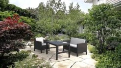 Allibert Lyon Tuintafel - 116x71,5x66/40 Cm - Grafiet -Tuin Verkoop 1200x675 16