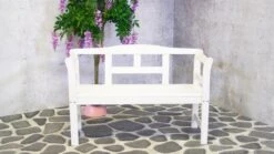 SenS-Line Friesen Tuinbank - Hout - Wit -Tuin Verkoop 1200x675 3