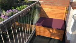 Kleine Teakhouten Tuinbank Met Opbergruimte - 100 X 60 X 90 Cm - Duurzaam Teakhout - Blijft Strak En Mooi - Sterke Constructie Om Lang Mee Te Gaan -Tuin Verkoop 1200x675 9