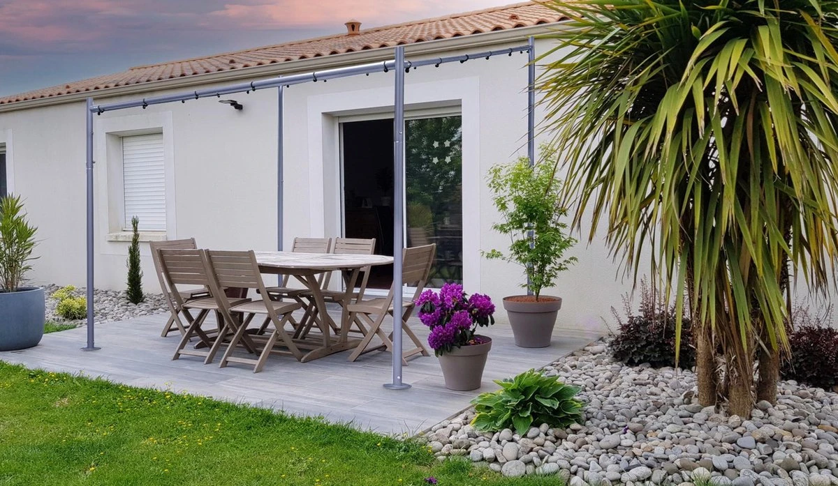 SORARA® Milano Overkapping / Paviljoen - Zand - 285 X 400 Cm. 11 SORARA® Milano Overkapping / Paviljoen - Zand - 285 X 400 Cm. - Afbeelding 9