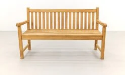Teak Houten Tuinbank Bison - 150 Cm. -Tuin Verkoop 1200x725