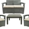 MaxxGarden Rattan Loungeset - 4 Persoons Zithoek - Design Wicker Tuinset -Tuin Verkoop 1200x727