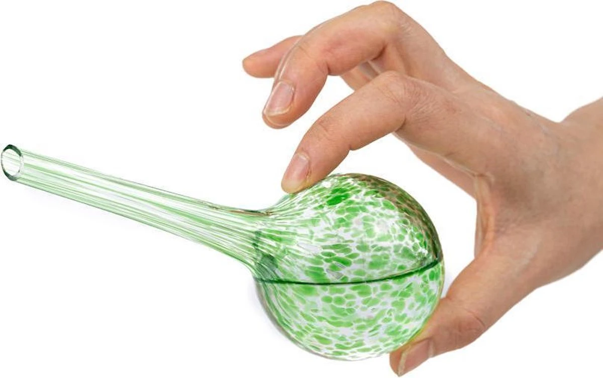 Merkloos Decopatent® 4 Stuks - Waterdruppelaar Voor Planten - Watergever - Glas - Waterbollen - Watergeefsysteem - Plantenbollen - Groen 10 Merkloos Decopatent® 4 Stuks - Waterdruppelaar Voor Planten - Watergever - Glas - Waterbollen - Watergeefsysteem - Plantenbollen - Groen - Afbeelding 8