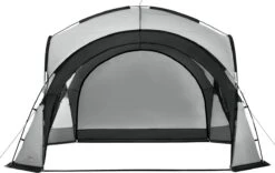 Pro-Tec Paviljoen Grästorp Met LED-verlichting 345x345x247 Cm Donkergrijs -Tuin Verkoop 1200x758