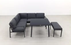 Wellington Lounge Dining Set - Carbon Black -Tuin Verkoop 1200x759 2