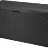 Verrijdbare Tuinkussen Opbergbox - Rattan Look - Zwart - 350 Liter -Tuin Verkoop 1200x768 1
