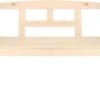 Merkloos Springos Tuinbank | Tuinbankje | Zitbank Buiten | Naaldhout | 119 X 78 X 45 Cm | Licht -Tuin Verkoop 1200x778