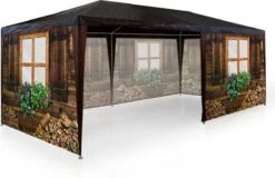 Casaria Apres-Ski Hut Party Tent - 18m² - 3x6m Met 6 Zijpanelen -Tuin Verkoop 1200x778 3