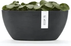 Ecopots | Sofia | Dark Grey | Binnenbloempot | 30 Cm | Ovaal -Tuin Verkoop 1200x781