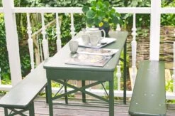 MaximaVida Inklapbare Biertafel Berlijn 120 X 50 Cm Olijfgroen - FSC Hout -Tuin Verkoop 1200x793 1