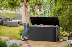 Keter Tuinkussen Opbergbox | 270 L | Tuinkussenbox | Tuinkast | Tuinbox