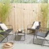 909 Outdoor Tuinset Camilla - 4-delig - Dubbele Zitbank - 2 Stoelen - Tafel - Stalenframe -Tuin Verkoop 1200x799 12