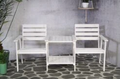 Tuinbank - Romeo Tete A Tete - Wit - 170cm -Tuin Verkoop 1200x799 15