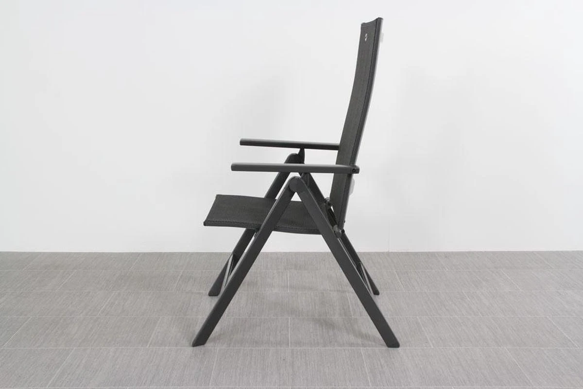 Hartman Aruba Aluminium Tuinstoel - Antraciet Verstelbaar 21 Hartman Aruba Aluminium Tuinstoel - Antraciet Verstelbaar - Afbeelding 19