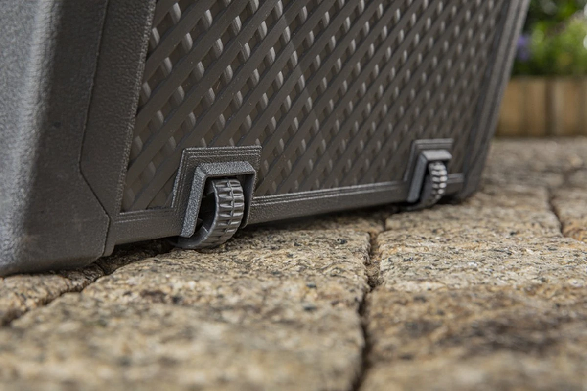 Keter Emily Opbergbox - 118x45x57 Cm - 270L - Grafiet 11 Keter Emily Opbergbox - 118x45x57 Cm - 270L - Grafiet - Afbeelding 9