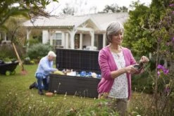 Keter Brightwood Opbergbox - 455L - 145x69,7x60,3 Cm - Grafiet -Tuin Verkoop 1200x800 169