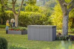 Keter Darwin Opbergbox - 570L - 142,5x65,5x78,2cm - Grijs -Tuin Verkoop 1200x800 179