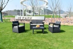 MaxxGarden Rattan Loungeset - 4 Persoons Zithoek - Design Wicker Tuinset 13 MaxxGarden Rattan Loungeset - 4 Persoons Zithoek - Design Wicker Tuinset -Tuin Verkoop 1200x800 18