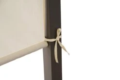 MaxxGarden Pergola - Partytent - Tuinpaviljoen Met één Gesloten Zijkant - 3x3x2,3 M - Cream -Tuin Verkoop 1200x800 194