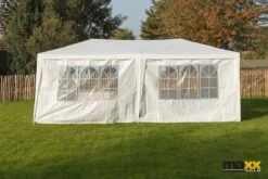 MaxxGarden Partytent - Paviljoen - 300 X 600 X 250 Cm - Met Zijwanden - Waterdicht Pro - 32mm Buizen – Wit 17 MaxxGarden Partytent - Paviljoen - 300 X 600 X 250 Cm - Met Zijwanden - Waterdicht Pro - 32mm Buizen – Wit -Tuin Verkoop 1200x800 204