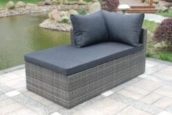 MaxxGarden Loungeset – Rattan Hoekset - 4 Persoons - Incl. Salontafel - Grijs -Tuin Verkoop 1200x800 208