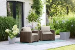 Allibert California Loungeset - 5 Personen - Cappuccino -Tuin Verkoop 1200x800 225