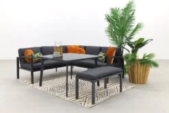 Wellington Lounge Dining Set - Carbon Black -Tuin Verkoop 1200x800 239