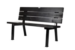 MaximaVida Set Industriële Bankpoten New York- Zwart Gecoat - Maak Zelf Je Bank -Tuin Verkoop 1200x800 25