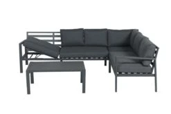 Garden Impressions Lexinton Loungeset - Verstelbaar - Aluminium - Zwart -Tuin Verkoop 1200x800 261