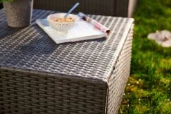 Central Park Hoekbank Loungeset Alea Grijs Staal/riet 3-delig -Tuin Verkoop 1200x800 3