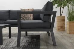 Garden Impressions Colorado Loungeset - Aluminium - Zwart -Tuin Verkoop 1200x800 300