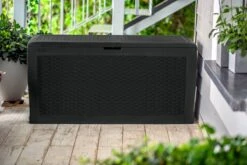 Keter Samoa Opbergbox - 270 L - 117x45x57 Cm - Grafiet -Tuin Verkoop 1200x800 6
