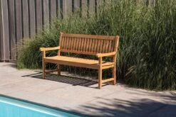 Merkloos TIERRA | Tuinbank Van Teak Comfort Plus + | 150 Cm - 3-Persoons / 3-Zits | Naturel / Original | BONANY Luxe | Geschuurd & Olie Op Waterbasis | Klassiek & Traditioneel | Stevig | Tuinzetel | Bank Voor Tuin -Tuin Verkoop 1200x800 62