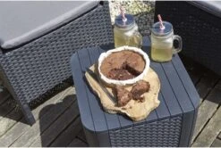 ALLIBERT Keter Luzon Opbergtafel - 39x39x43cm - Donkergrijs 31 ALLIBERT Keter Luzon Opbergtafel - 39x39x43cm - Donkergrijs -Tuin Verkoop 1200x806