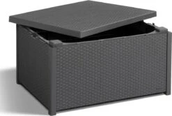 Allibert Arica Tuintafel - 79x59,5x42 Cm - Grafiet -Tuin Verkoop 1200x807 2