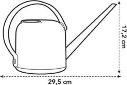 Elho B.for Soft Gieter 30 - Gieter Voor Binnenaccessoires - Ø 31.3 X H 0.0 Cm - Wit/Wit -Tuin Verkoop 1200x807 5