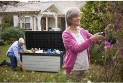 Keter Denali Opbergbox - 570L - 151,7x72,5x70cm - Grijs -Tuin Verkoop 1200x812 1