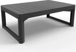 Allibert Lyon Tuintafel - 116x71,5x66/40 Cm - Grafiet -Tuin Verkoop 1200x820 6