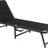 Redwood Abbott Ligbed - Stretcher/ligbedden - Inklapbaar - Zwart 1 Redwood Abbott Ligbed - Stretcher/ligbedden - Inklapbaar - Zwart -Tuin Verkoop 1200x821