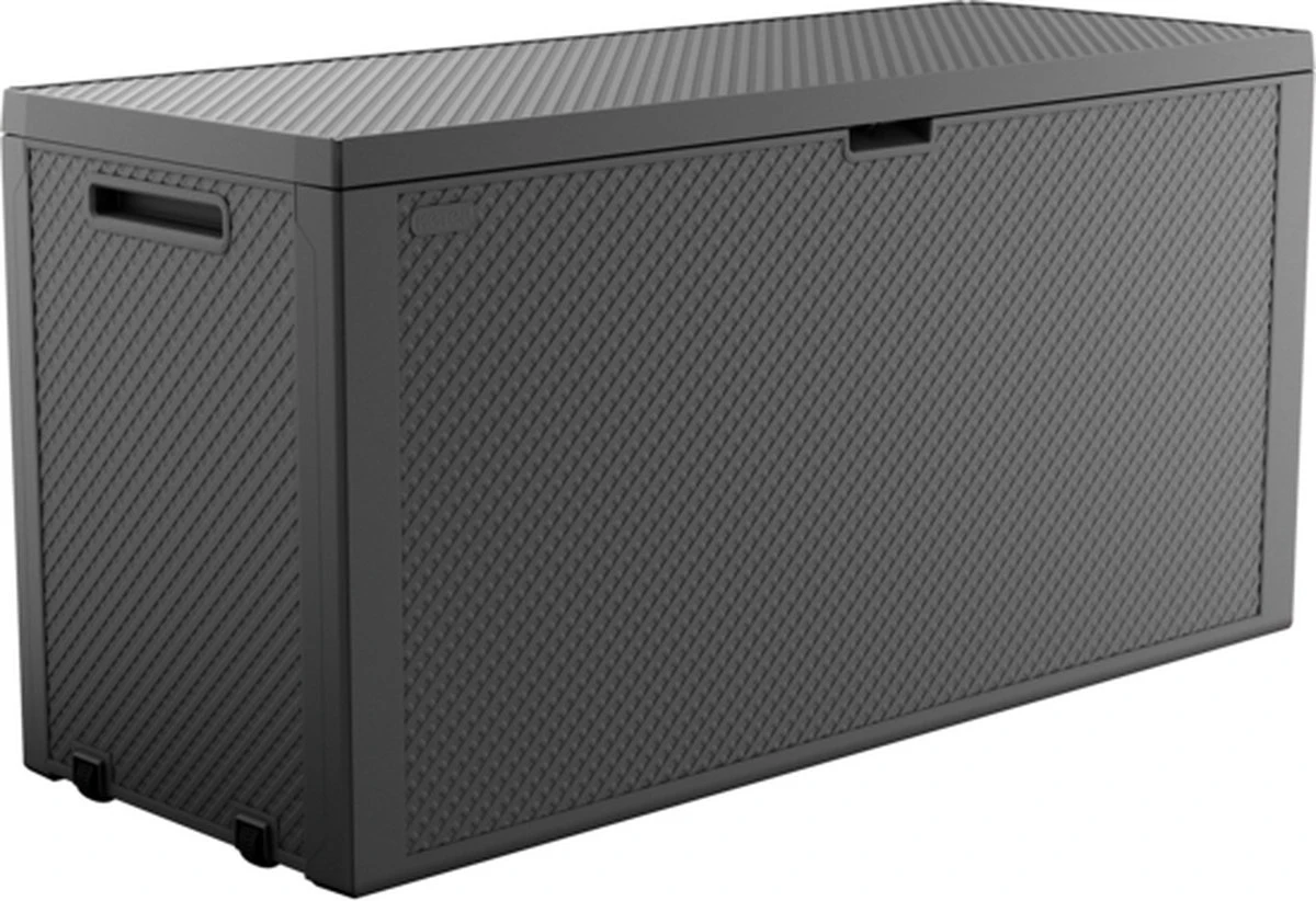 Keter Emily Opbergbox - 118x45x57 Cm - 270L - Grafiet 3 Keter Emily Opbergbox - 118x45x57 Cm - 270L - Grafiet