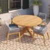 Tuindeco - Ronde Tuintafel - Massief Teak Hout - 150 Cm - Voor Buiten! 1 Tuindeco - Ronde Tuintafel - Massief Teak Hout - 150 Cm - Voor Buiten! -Tuin Verkoop 1200x831